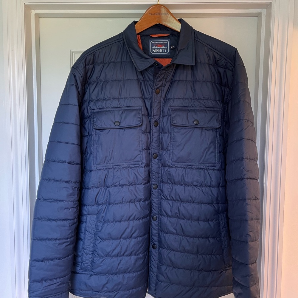 Faherty Atmosphere Shirt Jacket